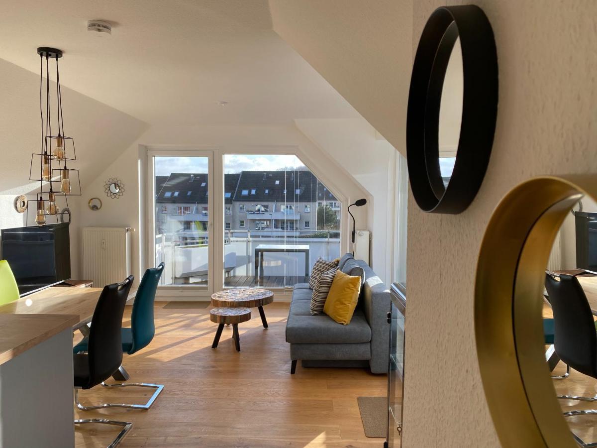 Beach House II - Penthousewohnung In Bestlage Mit Sonniger Dachterrasse Und Top Meerblick 하리슬리 외부 사진