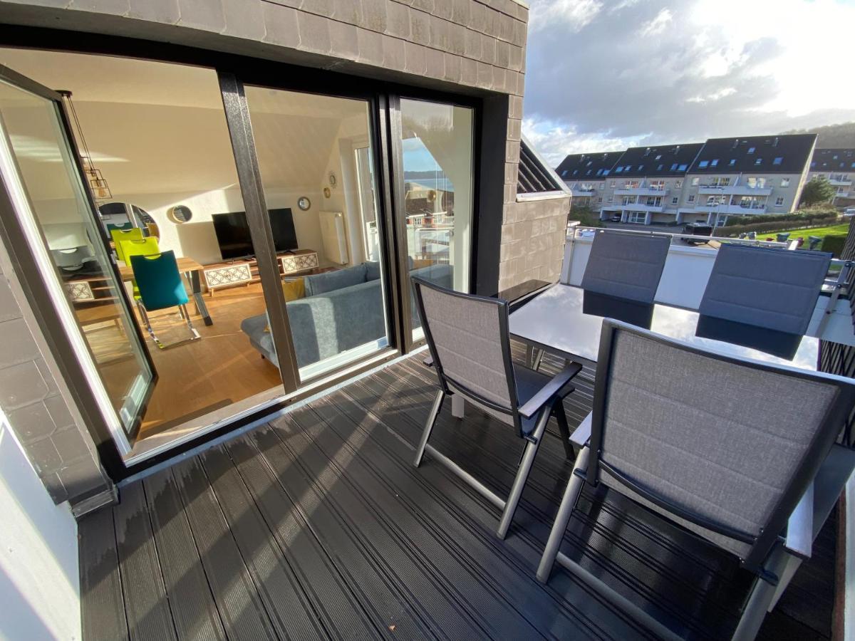 Beach House II - Penthousewohnung In Bestlage Mit Sonniger Dachterrasse Und Top Meerblick 하리슬리 외부 사진