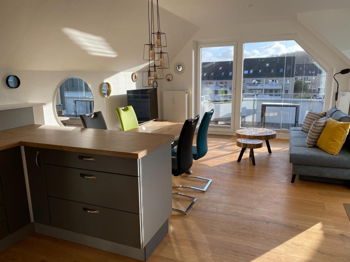Beach House II - Penthousewohnung In Bestlage Mit Sonniger Dachterrasse Und Top Meerblick 하리슬리 외부 사진
